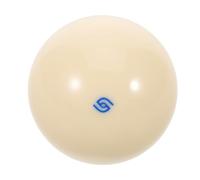 TEHAUX Billiard Practice Cue Ball 2-1/4 Inch Resin High-density Material with Blue Dot for Easy Identification Suitable for Pool Table and Club Use