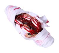 TEHAUX Blood Hand Bandage Halloween Props White Cloth Plastic Horror Cosplay Accessory for Haunted House and Secret Room
