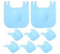 TEHAUX Cage Fixing Buckles 8Pcs Plastic Clips for Rabbit and Guinea Pig Wire Playpen Secure Connection