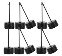 TEHAUX Candle Holders Easy Maintenance Iron Vintage 10pcs with Spike Metal Candlestick Holders for Taper and Tealight Candles for Holiday Decor and Dining Table Centrepiece