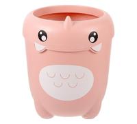 TEHAUX Cartoon Dinosaur Lidless Plastic Waste Holder for Study Room