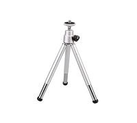 TEHAUX Cellphone Camera Tripod Stand Mini Tripod for Mobile 53-75mm Width Compatibility Rotatable Lightweight Portable for Travel