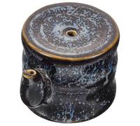 TEHAUX Ceramic Chinese Calligraphy Water Dropper Porcelain Ink Container Unique Artistic Design for Study Decoration and Office Supplies Gift for Calligraphy Enthusiasts