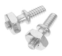 TEHAUX Chainsaw Guide Plate Studs and Nuts Set 2Pcs Heavy-Duty Replacement for 170-251 Models Construction Use
