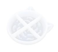 TEHAUX Choking Preventing Bowl Mold Crystal Glue Mold Silicone Diy Supply for Pet Bowl Craft