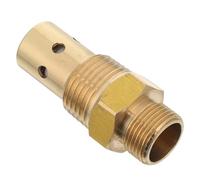 TEHAUX Copper Threaded Air Compressor Check Valve 1/2Npt X 11/16-20Un One Way Non-Return Inline Valve Pneumatic Accessory for Air Pump and Compressor Parts