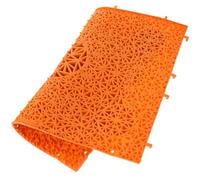 TEHAUX Creative Orange Abs Walking Foot Massager with Foot Sole Massage Tool to Promote and Relax The Whole Body for Family and Elders
