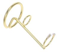 TEHAUX Crystal Stands Golden Iron Display Stand for Crystals and Rocks Lightweight User Friendly Assembly for Offices and Storefronts
