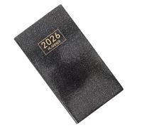 TEHAUX Dated Planner Notebook PU Cover Appointment Daily Organizer Academic Schedule Book for Teachers College Students with Weekly Journal and Yearly Goal Setting