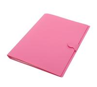 TEHAUX Diamond Art Storage Book Folder with Transparent Sleeves for Artwork Lightweight Handheld Portfolio with Buckle Closure for Protecting and Organizing Finished Diamond Arts