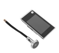 TEHAUX Digital Door Peephole Camera with 3.5 Inch LCD Screen and 120° Wide Angle, Wireless Design with Real Time Monitoring, Plastic and Metal Construction for Apartments and Hotels