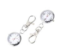 TEHAUX Digital Pocket Watch Nurse Watch Clip on Stylish Sturdy Key Buckle Portable Timepiece for Women Professionals Everyday Use