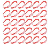 TEHAUX Disposable Comfortable for Sensitive Skin Adjustable PVC Bracelets 100pcs Id Wristbands for Hospital Patient Identification Suitable for Adult and Elderly Nursing Use for Adult