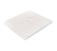 TEHAUX Disposable Face Towel 100pcs Face Massage Covers Non-Woven Fabric Folding with Hole White for Beauty Shop and Massage Table Use for Professional Therapy Sessions
