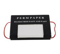 TEHAUX Disposable Ultra Thin White Hair Perm Paper for Home and Salon Use, Efficient Paper End Wraps for Curling Rods, Sturdy and Breathable Material for Hot and Cold Perms