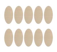 TEHAUX DIY Plywood Board 20pcs Unfinished Basswood Slices for Crafts Decorations Home Decor