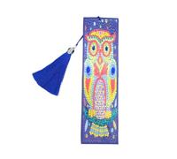 TEHAUX DIY, Tassel 3D with Cloth Tools Diamonds Resin Rhinestone Painting Page Mark Bookmark Beads Embroidery Craft Book School