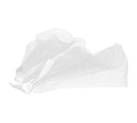 TEHAUX Dog Hair Accessories Dog Wedding Veil Comfortable Easy to Take off Gauze Bowknot Decorative Pet Veil for Pet Daily Wear and Photo Taking and Cats