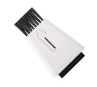 TEHAUX Double-head Keyboard Cleaning Brush Multi-purpose Window Track Cleaner for Door Rails Corners and Electronics with Easy-use Design and Efficient Gap Cleaning Tool