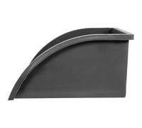 TEHAUX Downspout Guard Splash Block PVC Gray for House Gutter Downspout Water Drain Trays Easy to Install 1 Piece