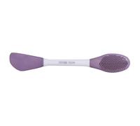 TEHAUX Dual Double Head Brush Spatula Applicator Portable Silicone Application Tool with Craft and Fine Workmanship for Home and Travel Suitable for Skin Types