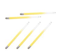 TEHAUX Dual-end Stylus Pens with Metal and Fibre Cloth Tips 5pcs Precise and Smooth Handwriting for Touch Screens and Smartphones for Carrying in Purse the Go