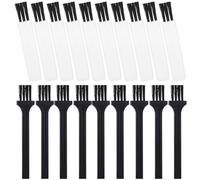 TEHAUX Electric Cleaning Brushes Small Plastic Mini Hair Clipper Cleaner 30pcs Easy to Use Grooming Tool for Men for Beard and Maintenance