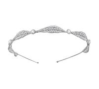 TEHAUX Elegant Bridal Crown Rhinestone Wedding Accessory Headband Made of Alloy, Delicate and Chic Design for Bride Hair Decor Suitable for Wedding and Thanksgiving