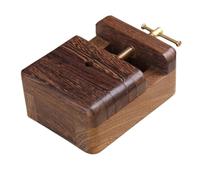 TEHAUX Engraved Seal Clamp Engraved Chapter Fixing Tool Carving Accessory for Students Metal and Wood Construction Smooth Round Surfaces Safe to Use for Learn The Art of Seal Cutting