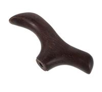 TEHAUX Ergonomic Prevents Skin Discomfort Cane Replacement Handle Wooden Grip with T-handle Design , Smooth Polished Surface for Hiking Sticks and Walking Canes during Outdoor Adventures