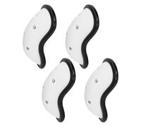 TEHAUX EVA Padded Boxing Groin Protector 4Pcs Breathable Abdominal Guard for Men for Combat Sports and Taekwondo Practice