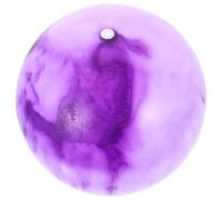 TEHAUX Exercise Ball Pvc Purple for Pilates and Home Workouts, Workout Core Ball for Conditioning Exercises