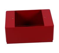 TEHAUX Exit Design Metal Multifunctional with Construction and Release Alarm Button to Box, Easy Maintain Fire Call Point Box for with Red Finish Office and DIY Setups