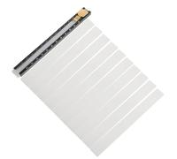 TEHAUX Flat Soapstone Pen Holder with Soapstone Stick for Precision Marking, Stainless Steel Material, Suitable for Welders and Professionals in Indoor Welding Jobs