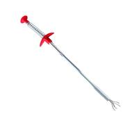 TEHAUX Flexible Drain Cleaning Extractor Tool for Sink and Sewer Unblocking, Made of Sturdy Iron Wire and Pp, Removes Hair Clogs Efficiently, for Household Drain Maintenance Random Color