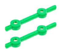 TEHAUX Flower Buttonhole Magnetic Boutonniere Holder Clips 2pcs with Magnet and Plastic Material, Easy Removal and Clothes Protection for Wedding and DIY Craft Corsage Supplies