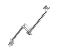 TEHAUX Foldable Electric Scooter Umbrella Bracket Windproof 360° Rotating Stainless Steel Umbrella Stand Rack for Rainy Commutes Mobility Scooter Accessories Suitable for Adults and The