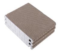 TEHAUX Foldable Triangular Cardboard Cat Scratcher for Indoor Cats and Kittens 6-sided Use with Multiple Scratching Angles Furniture Protection Pad