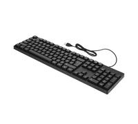 TEHAUX Full USB Wired Keyboard with French Characters for Desktop Computer Numeric Keypad Durable Design for Office and Home Use USB Port Connectivity