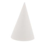 TEHAUX Geometrical Sculpture Cone Model for Sketch Drawing Practice Plaster Sketch Solid Teaching Tool for Art Exam Preparation and Realistic Geometry Study