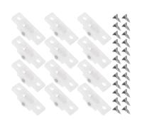 TEHAUX Glass door fridge roller wheel set 12pcs plastic casters with easy mobility for upright freezer and refrigerator in home kitchen