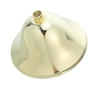 TEHAUX Golden Concealing Junction Boxes and Wiring Ceiling Light Mount Cover Made of Iron and Electroplating Easy to Wipe Clean, Suitable for Home and New Installations
