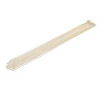 TEHAUX Golden Rhinestone Hair Clip Ponytail Holder for Women with Long Sparkly Tassel, Smooth Surface and Burr-free Design, for Stylish Hair Styling and Special Occasions