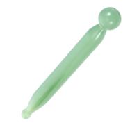 TEHAUX Gua Sha Pen Facial Massage Tool Green Acupuncture Point Therapy Stick for Deep Tissue and Scalp Scraping, Face and Eye Roller Massager for Beauty and Relaxation