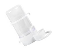 TEHAUX Hamster Dispenser Self-dispensing Feeder Time-saving Automatic Feeding Plastic Large Capacity Food Storage Holder for Leaving for A Short Time Suitable for Small Cat and Rabbit