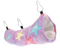 TEHAUX Hamster Nest Ferret Hammock Scratch-resistant Multipurpose Cotton Creative Design Can Be Hung in The Cage Suitable for Small Pets and Ferrets