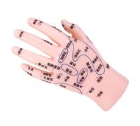 TEHAUX Hand Acupuncture Reflexology Model and Easy to Clean Design with Accurate Display Pvc Material for Tcm Teaching for Beginners and Students in Hand Massage Training