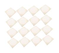 TEHAUX Handmade Round Xuan Paper 33x33cm Rice Paper for Calligraphy and Painting 20pcs Pack Traditional Raw White Inner Outer Hemp Writing for Artists and Calligraphers