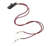 TEHAUX Hearing Aid Safety Cord with Silicone Ring and Abs Nylon Material, Easy Self Wearing and Comfortable Fit, Anti-Loss Lanyard for Seniors and Elders Hearing Aid Protection