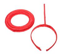 TEHAUX Heavenly Halo Tiara Angel Headpiece Unique Angelic Design Delicate Fabric Comfortable Adjustable Women Valentines Day Cupid Costume Accessories Photo Booth Prop Halo